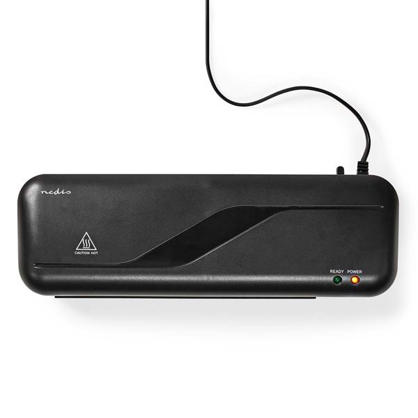 Kompakt Heiss-Laminiergerät + 100 A4 Folien - Profi Laminieren leicht gemacht - Schnell, transparent & ideal für Büro & Home