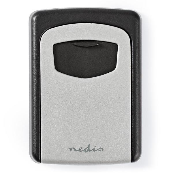 Sicherer Schlüsselsafe mit 4-stelligem Zahlencode: Robustes Kombinationsschloss (9x12x4cm) für zuverlässige Schlüsselaufbewahrung