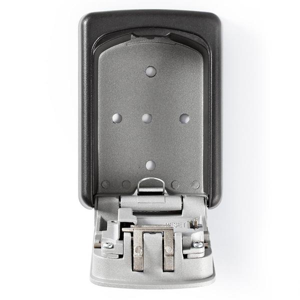 Sicherer Schlüsselsafe mit 4-stelligem Zahlencode: Robustes Kombinationsschloss (9x12x4cm) für zuverlässige Schlüsselaufbewahrung