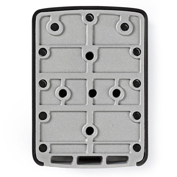 Sicherer Schlüsselsafe mit 4-stelligem Zahlencode: Robustes Kombinationsschloss (9x12x4cm) für zuverlässige Schlüsselaufbewahrung