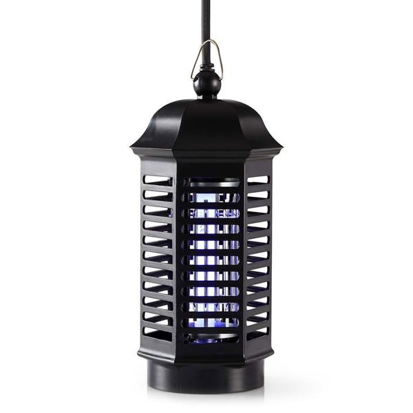 UV-Lichtfalle 4W - Effektive Bekämpfung von Mücken, Fliegen & Wespen - 30m² Abdeckungsbereich, IP20, schwarz, für Innen- & Camping-Gebrauch