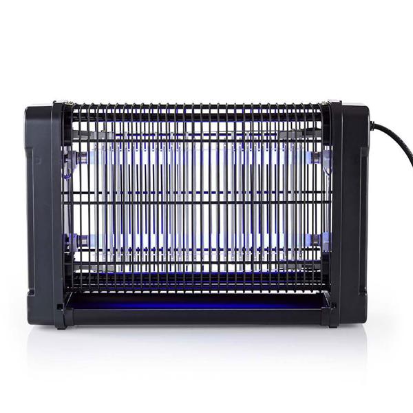Effektiver UV-Insektenvernichter, 16W, 2 UV-Röhren – IP20, 40x26x10cm, für eine chemiefreie und zuverlässige Insektenbekämpfung 