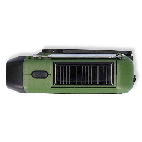 Notfallradio mit DAB+/UKW, Kurbelradio, LED-Lampe & SOS-Funktion – ideal für Krisenvorsorge & Outdoor, integrierte Powerbank für Notfallstrom