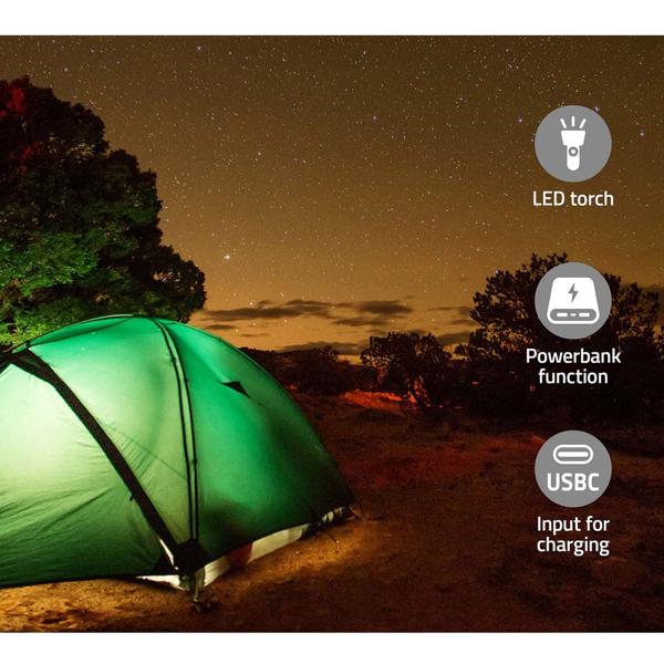 Notfallradio mit DAB+/UKW, Kurbelradio, LED-Lampe & SOS-Funktion – ideal für Krisenvorsorge & Outdoor, integrierte Powerbank für Notfallstrom