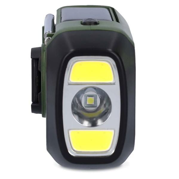 Notfallradio mit DAB+/UKW, Kurbelradio, LED-Lampe & SOS-Funktion – ideal für Krisenvorsorge & Outdoor, integrierte Powerbank für Notfallstrom