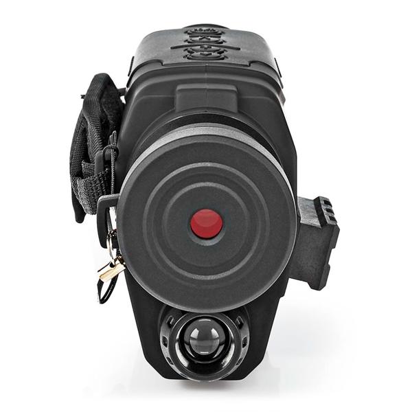 Monokulares Teleskop Nachtsicht - 5-fach optischer & 3-fach digitaler Zoom - Foto/Video Modus - für Jagd, Camping, Tierbeobachtung - 290g, schwarz