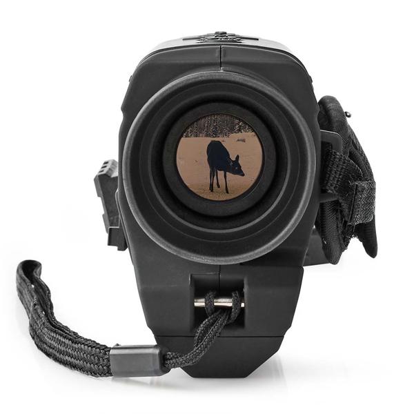 Monokulares Teleskop Nachtsicht - 5-fach optischer & 3-fach digitaler Zoom - Foto/Video Modus - für Jagd, Camping, Tierbeobachtung - 290g, schwarz