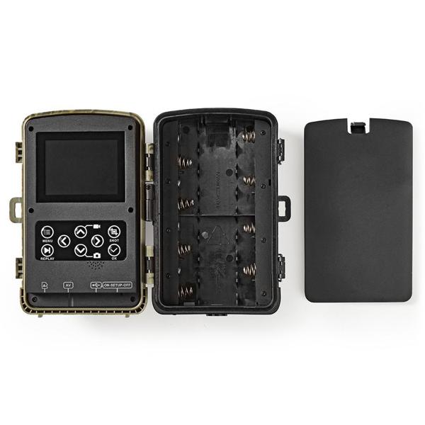 Robuste Full-HD Wildkamera mit 5 MP & Nachtsicht – Bewegungssensor, wasserdicht, LCD Bildschirm – Hochauflösende Bilder & Videos bei Tag & Nacht