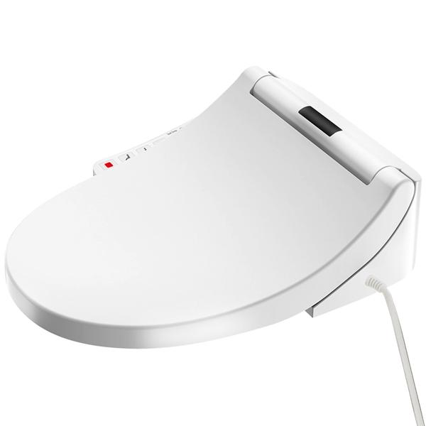 Smarter Premium Dusch-WC-Sitz mit Warmluft-Fön, Toilettenaufsatz mit Sitzheizung, Absenkautomatik und App