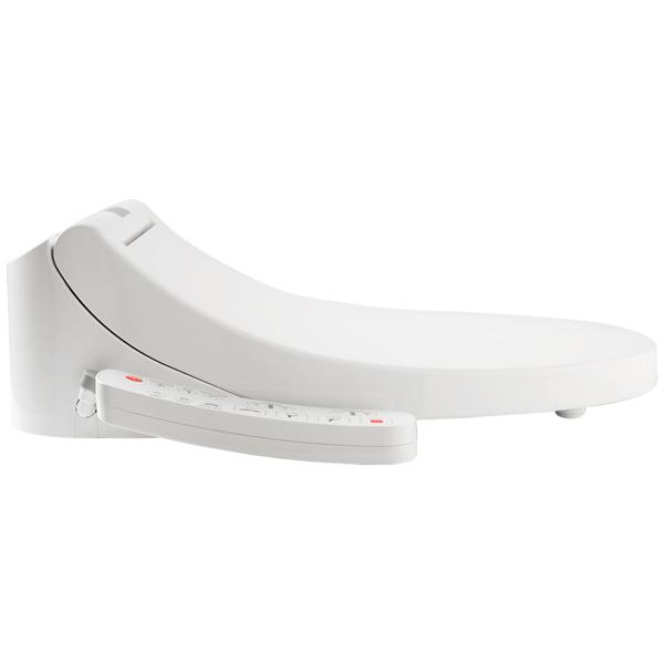 2er-Set Smarter Premium Dusch-WC-Sitz mit Warmluft-Fön, Toilettenaufsatz mit Sitzheizung, Absenkautomatik und App