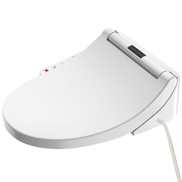 2er-Set Smarter Premium Dusch-WC-Sitz mit Warmluft-Fön, Toilettenaufsatz mit Sitzheizung, Absenkautomatik und App