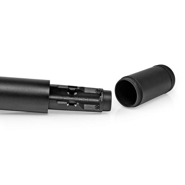 Kabelloses Funkmikrofon-Set, schwarz – kristallklarer Sound, 20 Kanäle, störungsfrei, ideal für Gesang, Karaoke, Präsentationen & Events