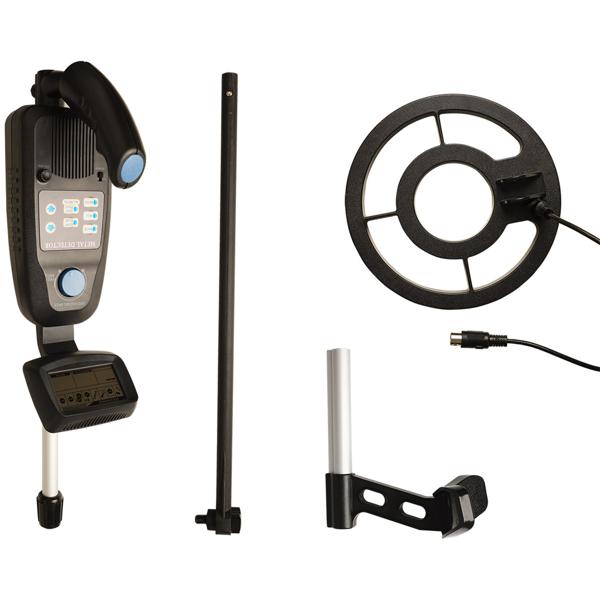 Profi Metalldetektor, digital, wasserdicht, LCD Display, Erkennung unterschiedlicher Metalle, Pinpointing-Funktion, Tiefensuche ohne Störung