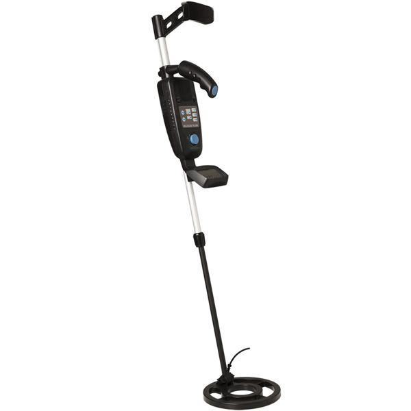 Profi Metalldetektor, digital, wasserdicht, LCD Display, Erkennung unterschiedlicher Metalle, Pinpointing-Funktion, Tiefensuche ohne Störung