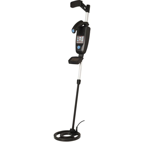 Profi Metalldetektor, digital, wasserdicht, LCD Display, Erkennung unterschiedlicher Metalle, Pinpointing-Funktion, Tiefensuche ohne Störung