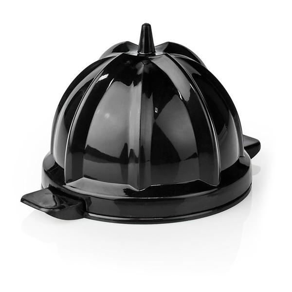 Kraftvolle elektrische Zitruspresse, starke 160 Watt, schwarz, spülmaschinenfeste Einzelteile, für Zitronen, Orangen, Limetten oder Pampelmusen