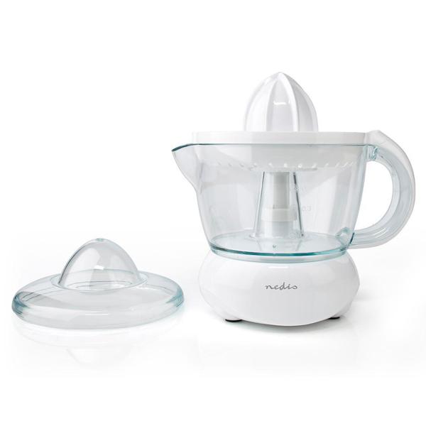 Elektrische Zitruspresse – Orangenpresse mit 0,7L Tank – Leistungsstarker 25W Motor – Spülmaschinenfest – Für bis zu 4 Portionen Saft