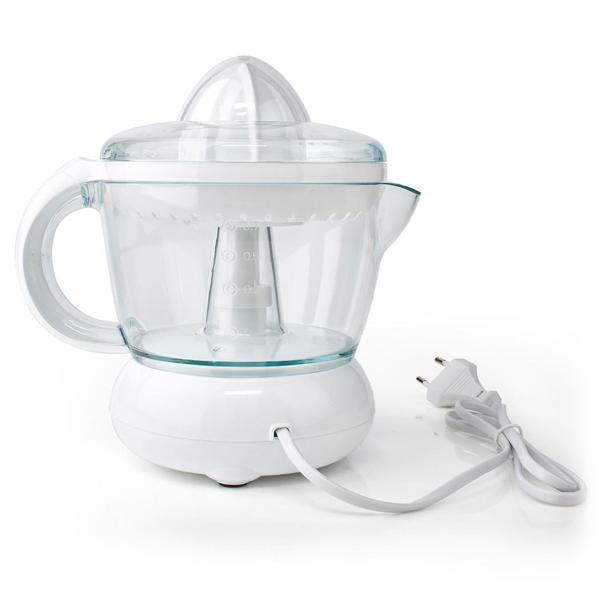 Elektrische Zitruspresse – Orangenpresse mit 0,7L Tank – Leistungsstarker 25W Motor – Spülmaschinenfest – Für bis zu 4 Portionen Saft