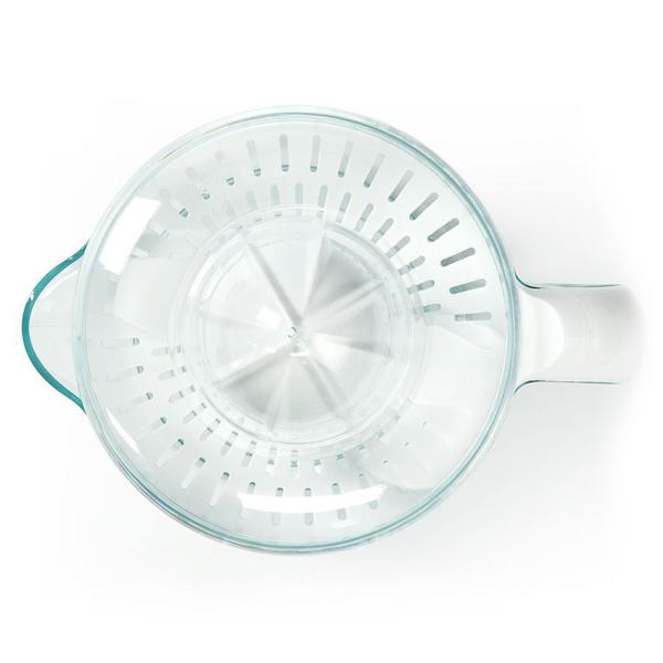 Elektrische Zitruspresse – Orangenpresse mit 0,7L Tank – Leistungsstarker 25W Motor – Spülmaschinenfest – Für bis zu 4 Portionen Saft