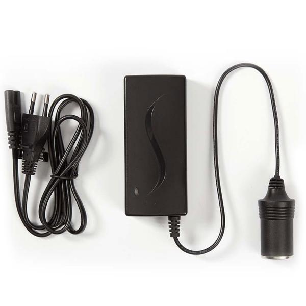 Spannungswandler 230V auf 12V – zuverlässiger Transformator für Autozubehör, Kühlboxen & mehr, stabil & sicher, ideal für Haushalt & Camping