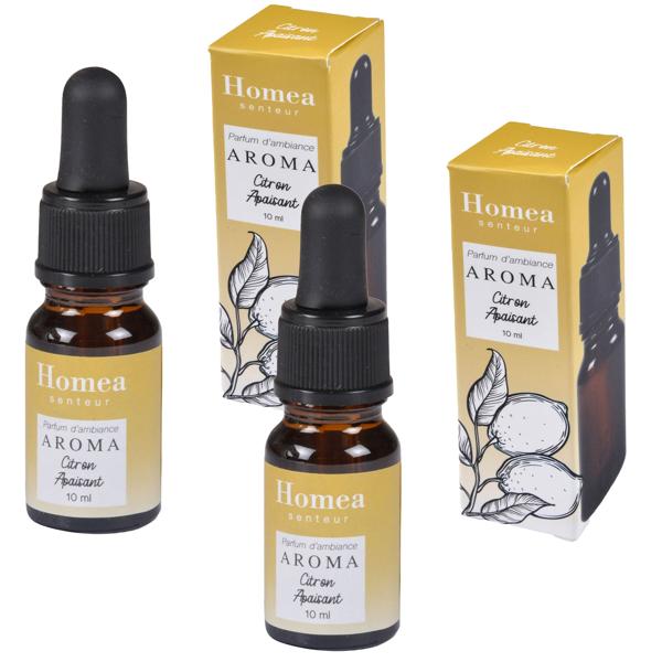 2er-Set Duftöl Zitrone 10ml - Ideal für Duftlampen & Diffuser - Schafft Wohlfühloase & erinnert an Sommer - Für Zuhause, Camping, Wohnmobil