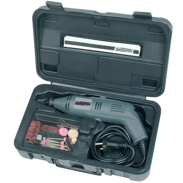 Multifunktionsschleifer 130 Watt, 50 teiliges Zubehörset: Schleifen, Polieren, Fräsen, Bohren - effizientes & leistungsstarkes Werkzeugset