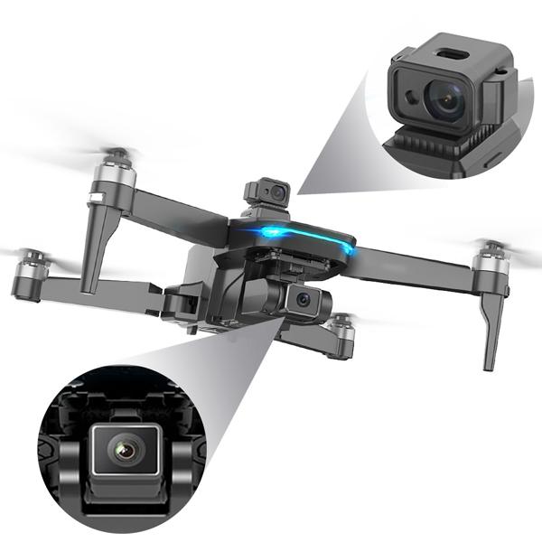 GPS-Drohne mit Full-HD-Kamera, faltbar, 800m Reichweite, 3-Achsen-Gimbal, bürstenfreier Motor, Auto-Follow, Personen-Tracking, App