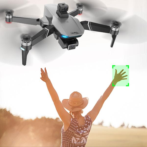GPS-Drohne mit Full-HD-Kamera, faltbar, 800m Reichweite, 3-Achsen-Gimbal, bürstenfreier Motor, Auto-Follow, Personen-Tracking, App