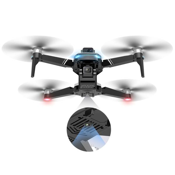 GPS-Drohne mit Full-HD-Kamera, faltbar, 800m Reichweite, 3-Achsen-Gimbal, bürstenfreier Motor, Auto-Follow, Personen-Tracking, App