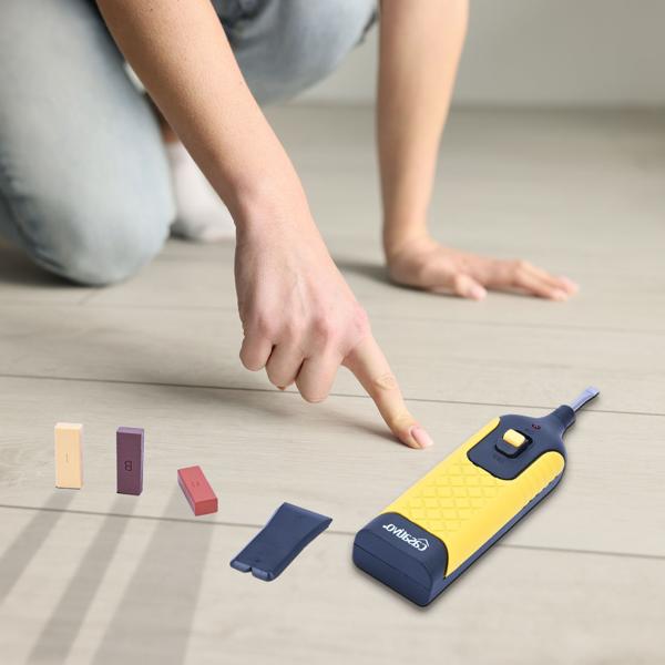 Bewährtes Reparaturkit für Holz-, Laminat- Kork- und Parkettböden, Hartwachs, 11 verschiedene Farben, auch bei Holzmöbeln einsetzbar