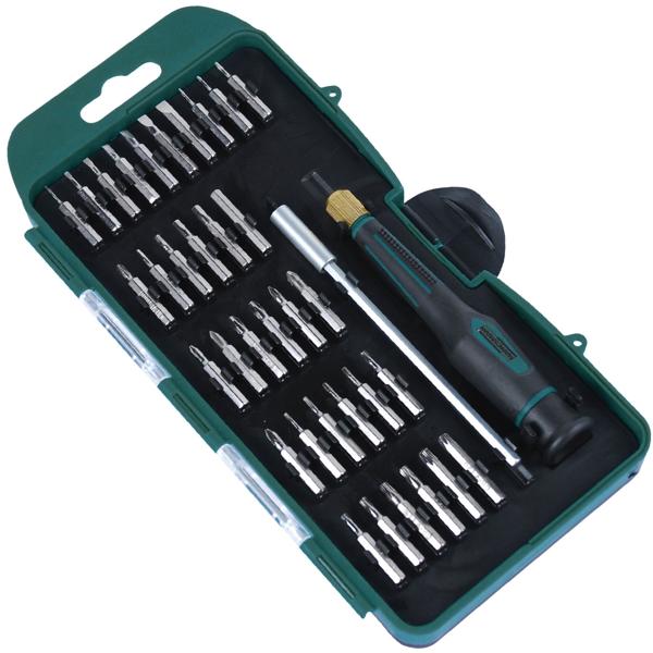 Schraubendreher mit Bitsatz, 36-tlg.