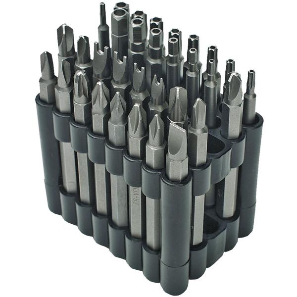 Umfangreicher 32-teiliger Bit-Satz mit Spezialbits – Robuster Chrome-Vanadium Stahl – Für Heimwerker & Profis