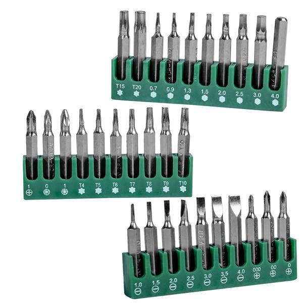 Feinmechaniker-Werkzeug-Set, 36-tlg., mit Präzisions-Schraubendreher-Bits, Zange uvm., ideal für Uhren, Elektronik & Modellbau