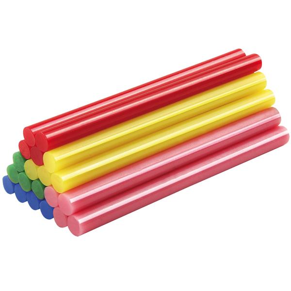20 Bunte Niedrigtemperatur-Klebesticks, für Heissklebepistolen, vielseitige Klebestifte, ideal für kreative Bastelprojekte und sicheres Kleben