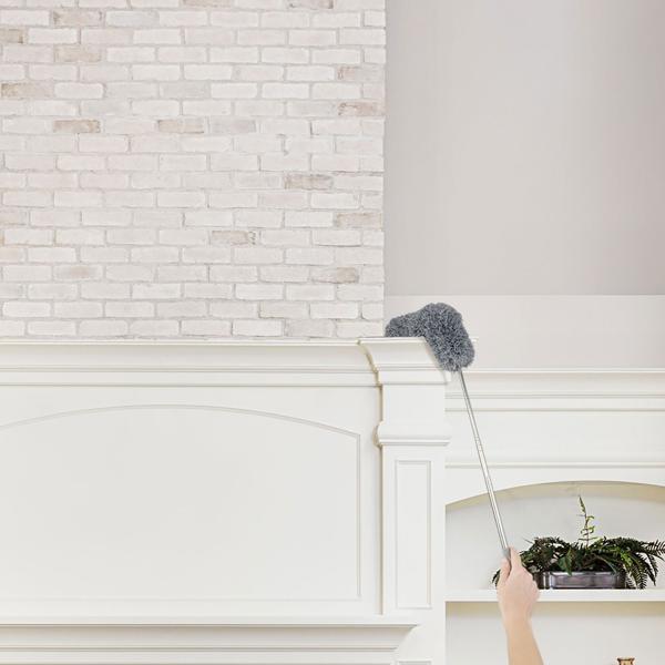 2er-Set XXL Staubwedel mit Teleskop-Griff bis 2,5 m