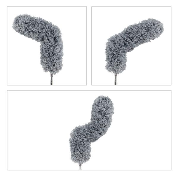 2er-Set XXL Staubwedel mit Teleskop-Griff bis 2,5 m