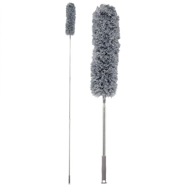 2er-Set XXL Staubwedel mit Teleskop-Griff bis 2,5 m