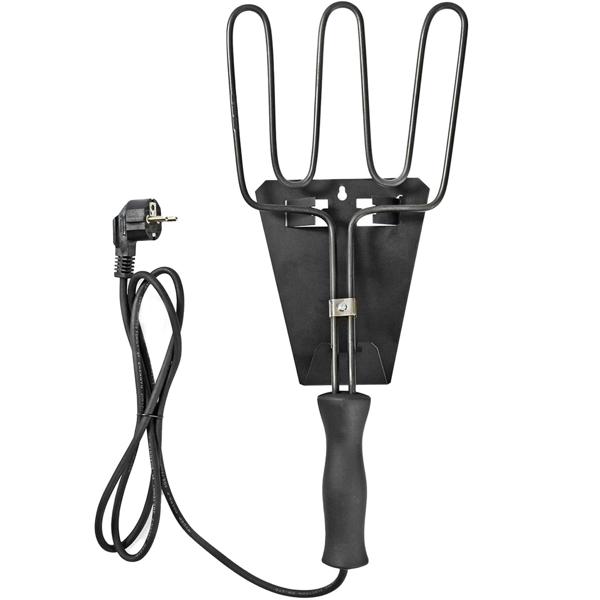 Elektrischer Grillanzünder - 800 W Leistung für schnelles, sauberes Grillieren - Sichere Alternative ohne Spiritus - Minimierter Rauch - 3 Glühwendeln