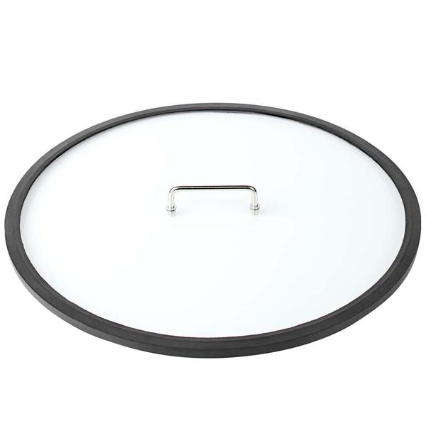 Trendiger Mobiler Getränkekühlschrank, Partykühler mit Thermostat u. Glasdeckel, Kompressor, 30 l, Aluminium