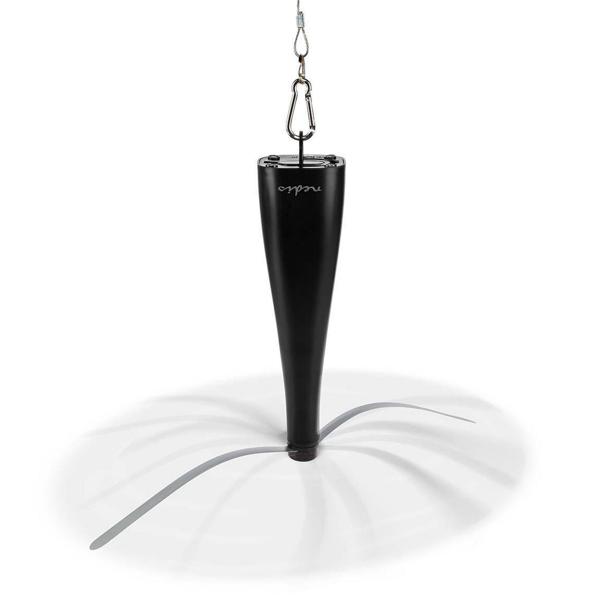 4er-Set Elektrischer Fliegenwedler, schwarz, batteriebetrieben – Idealer Insektenvertreiber für drinnen und draussen – Für einen fliegenfreien Genuss beim Essen