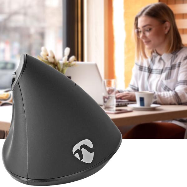 Ergonomische Funkmaus - Präzision für Arbeit & Gaming - Kabellos mit USB-Nano-Empfänger & einstellbaren 800-1600 DPI - Memory Foam - Für Windows