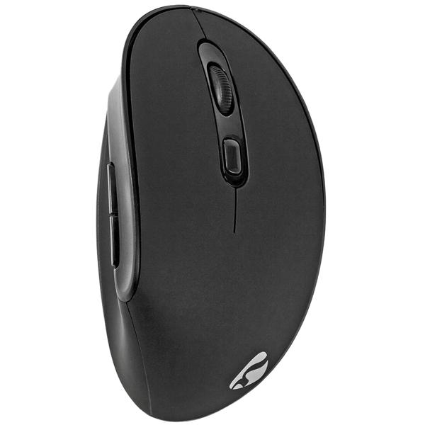 Ergonomische Funkmaus - Präzision für Arbeit & Gaming - Kabellos mit USB-Nano-Empfänger & einstellbaren 800-1600 DPI - Memory Foam - Für Windows