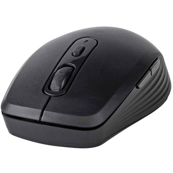 Kompakte optische Funkmaus - 6 Tasten - kabellos bis 10m Reichweite, 800/1200/1600 dpi - USB-Nano-Empfänger, kompatibel Win 7/8/10/11