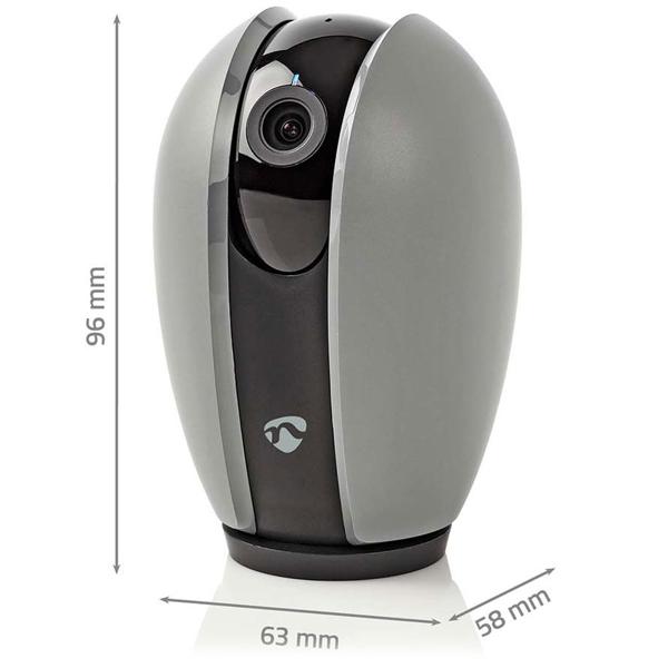 Smarte WLAN-Überwachungskamera, Innenbereich, mit Alarm bei Geräuschen/Bewegung & Zwei-Wege-Kommunikation. Für mehr Sicherheit in Ihrem Zuhause