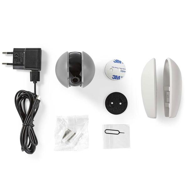 Smarte WLAN-Überwachungskamera, Innenbereich, mit Alarm bei Geräuschen/Bewegung & Zwei-Wege-Kommunikation. Für mehr Sicherheit in Ihrem Zuhause