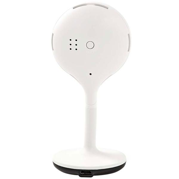 Smart 2 Mega Pixel IP-Kamera für den Innenbereich, Full-HD, WLAN, App, Nachtsicht, weiss, nur 105g, Mikro und Lautsprecher