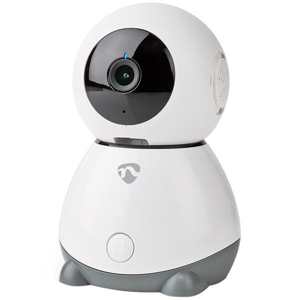 Smartlife Wi-Fi Innenkamera & Babyphone, Full HD 1080p, 2-Wege-Audio, Temperatur- und Luftfeuchtigkeitssensor, Bewegungsverfolgung, Schlaflieder, Infrarot-LED