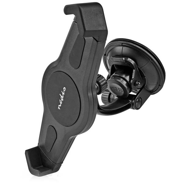 KFZ-Tablethalterung für Tablets bis 12 Zoll - Sicherer Halt Kopfstütze Windschutzscheibe - 180°/360° schwenkbar für Navi/Entertainment