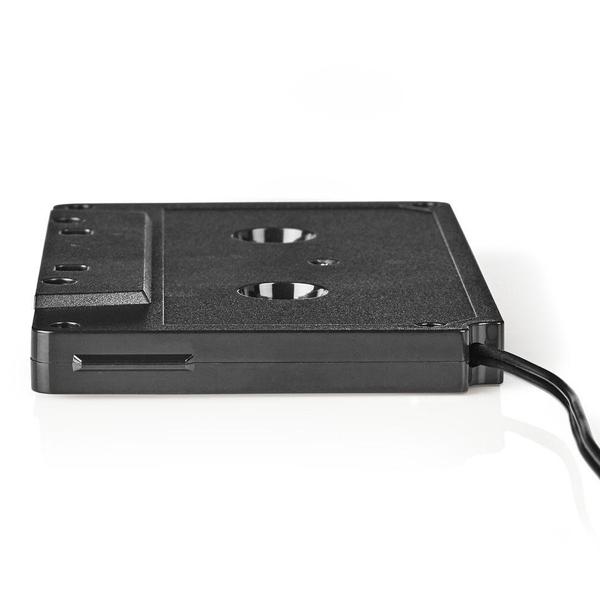 Kassettenadapter für Autoradios - verbindet alte Radios mit modernen Geräten - 3.5mm Klinke - für MP3-Player, Smartphones & iPods - 1m Kabel