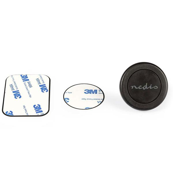 Sichere, magnetische Kfz-Handyhalterung – Starke Universal-Halterung für Smartphones am Lüftungsgitter, stabiler Halt, schwarz, iPhone, Samsung